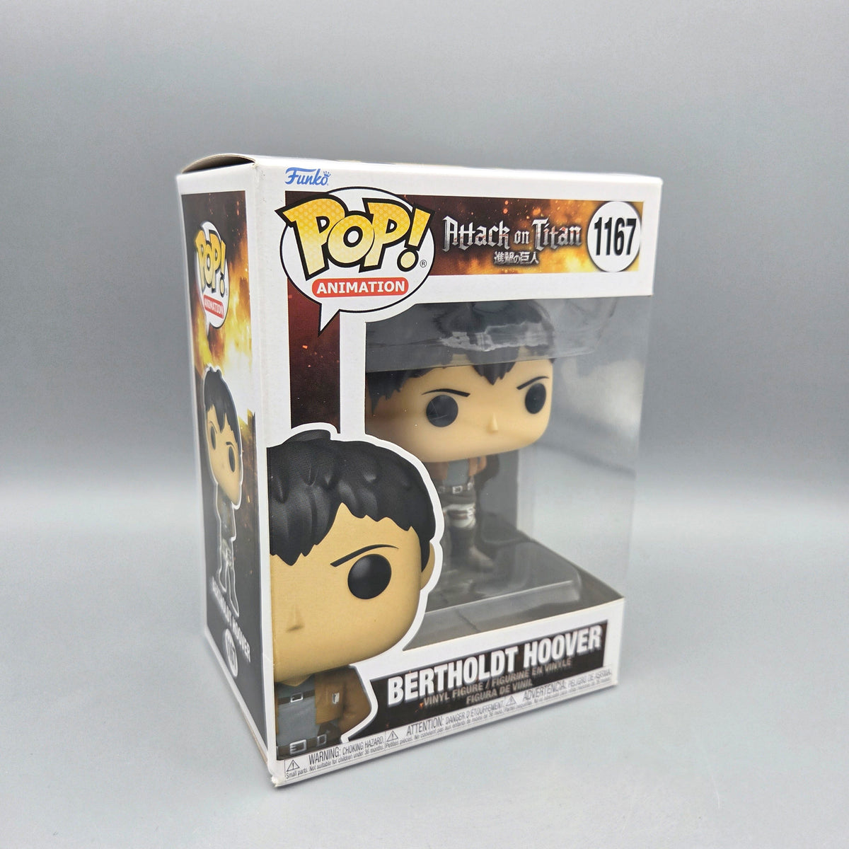 Funko Pop! Attack on Titan	#1167 Bertholdt Hoover		Animation	Vinylfigur