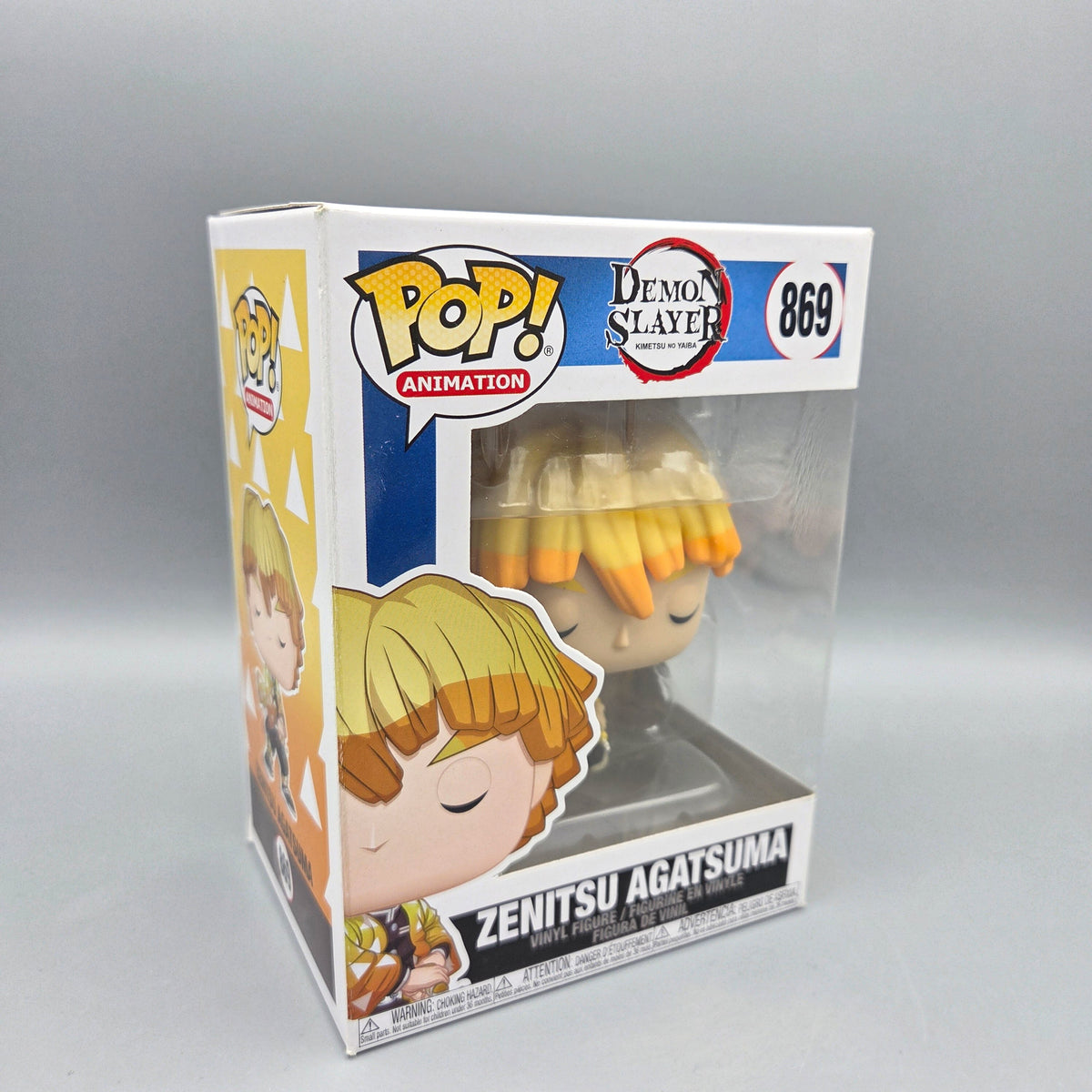 Funko Pop! Demon Slayer	#869 Zenitsu Agatsuma		Animation	Vinylfigur