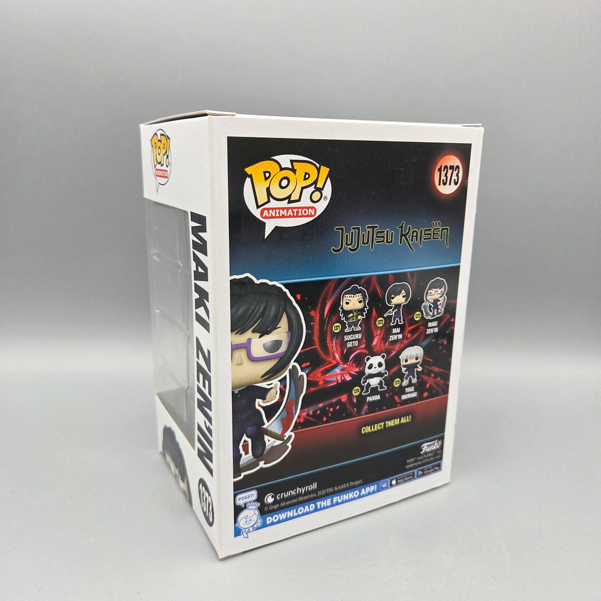 Funko Pop! Jujutsu Kaisen	#1373 Maki Zen'in		Animation	Vinylfigur