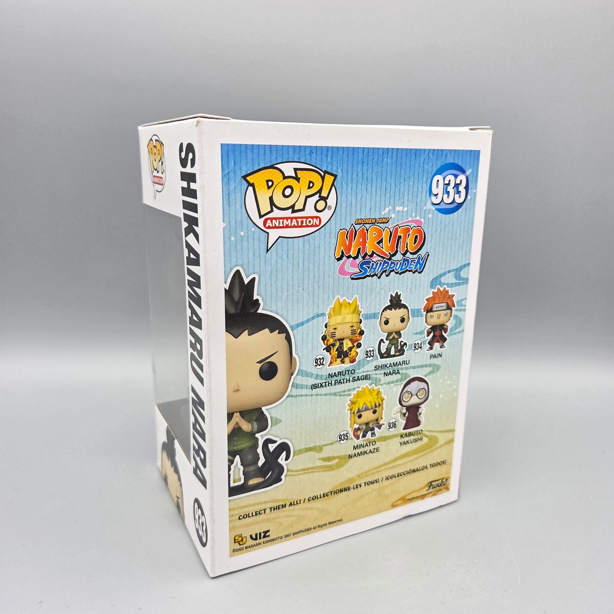Funko Pop! Naruto Shippuden	#933 Shikamaru Nara		Animation	Vinylfigur