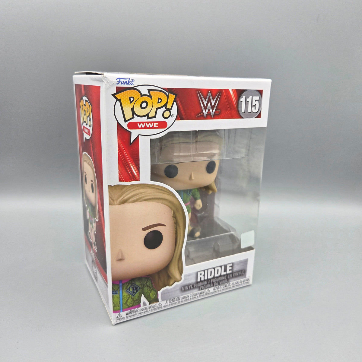 Funko Pop! Wrestling	#115 Riddle		WWE	Vinylfigur