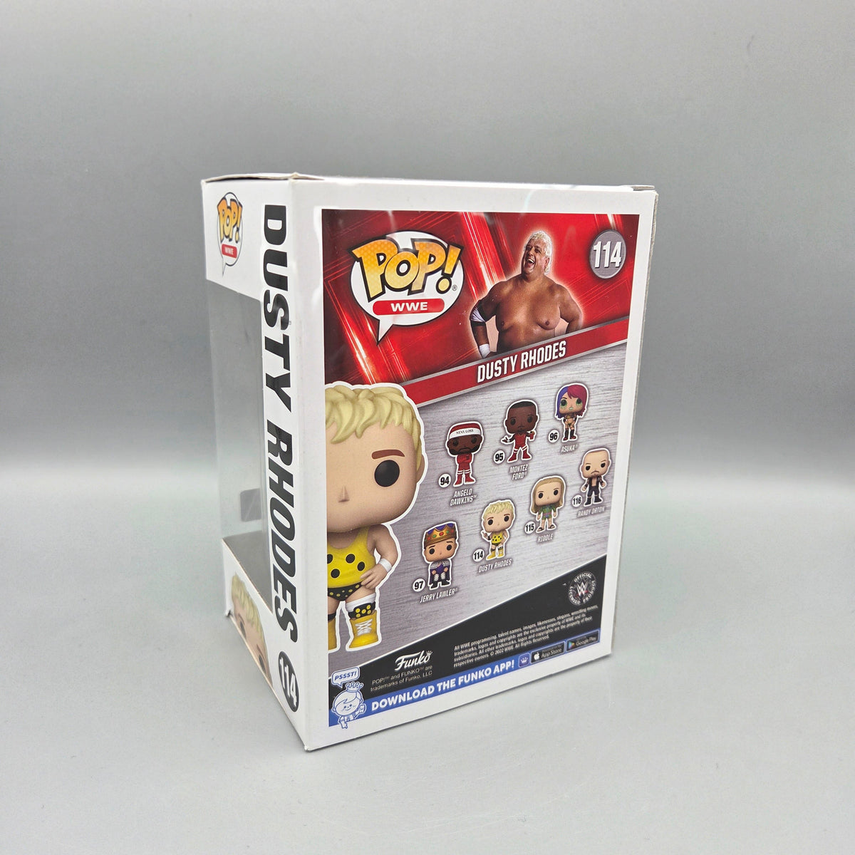 Funko Pop! Wrestling	#114 Dusty Rhodes		WWE	Vinylfigur