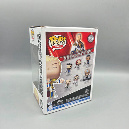 Funko Pop! Wrestling	#198 Cody Rhodes	Diamond Collection	WWE	Vinylfigur