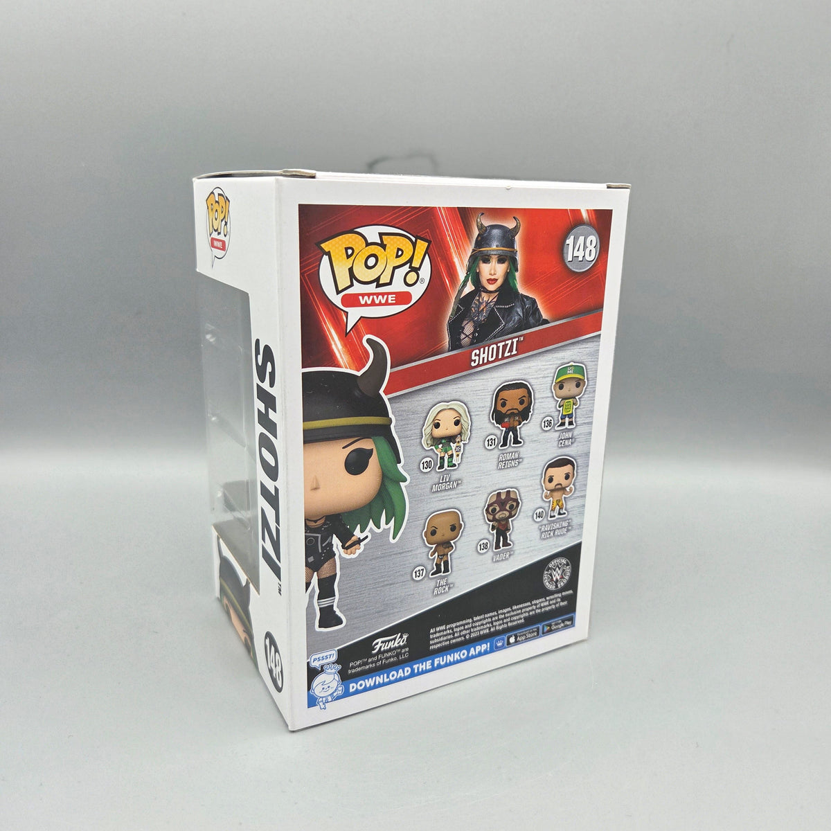 Funko Pop! Wrestling	#148 Shotzi		WWE	Vinylfigur
