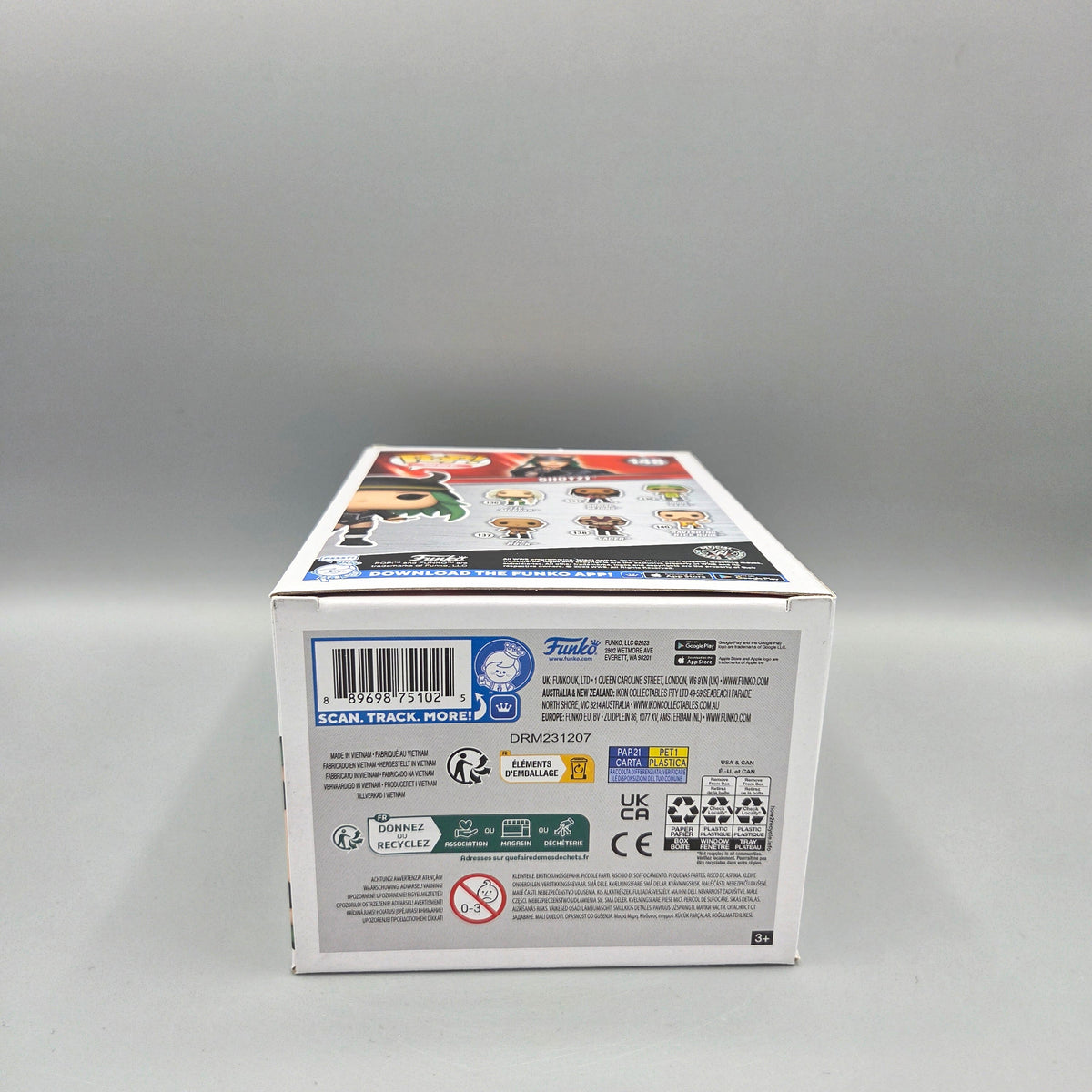 Funko Pop! Wrestling	#148 Shotzi		WWE	Vinylfigur