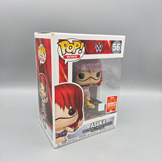 Funko Pop! Wrestling	#56 Asuka	2018 Summer Convention	WWE	Innenblister beschädigt