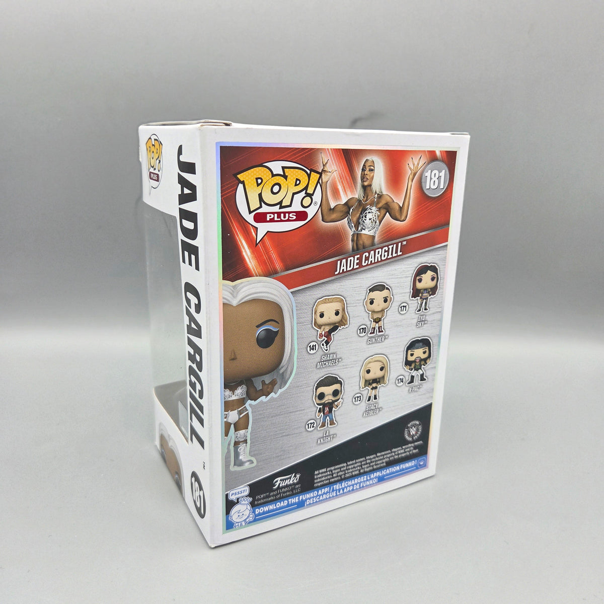Funko Pop! Wrestling	#181 Jade Cargill	Metallic	WWE	Vinylfigur