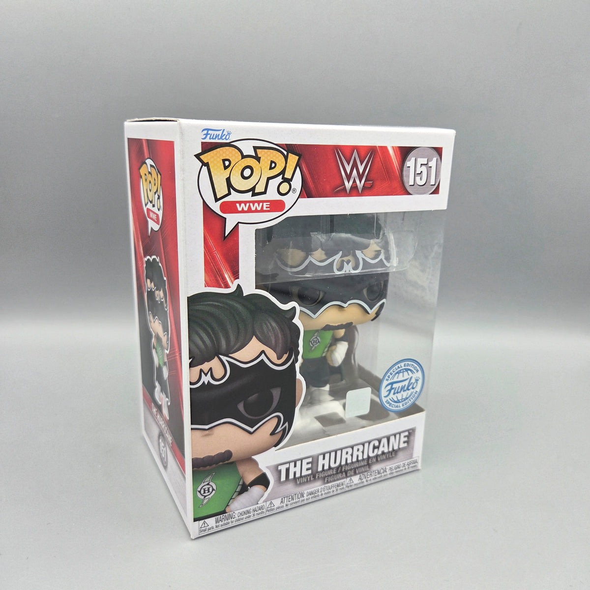 Funko Pop! Wrestling	#151 The Hurricane	Special Edition	WWE	Vinylfigur