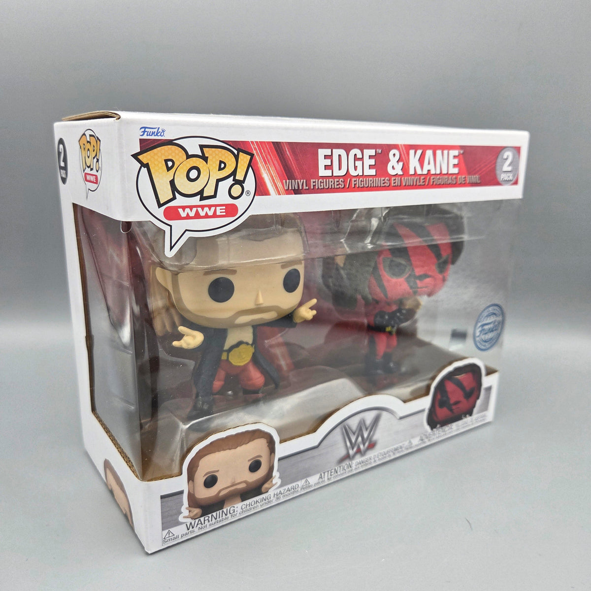 Funko Pop! Wrestling	2 Pack: Edge & Kane	Special Edition	WWE	Vinylfigur