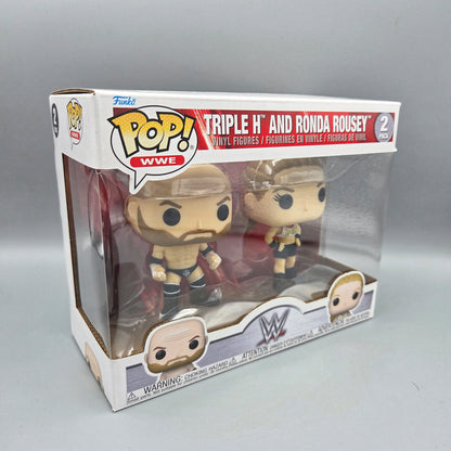 Funko Pop! Wrestling	2 Pack: Triple H and Ronda Rousley		WWE	Vinylfigur