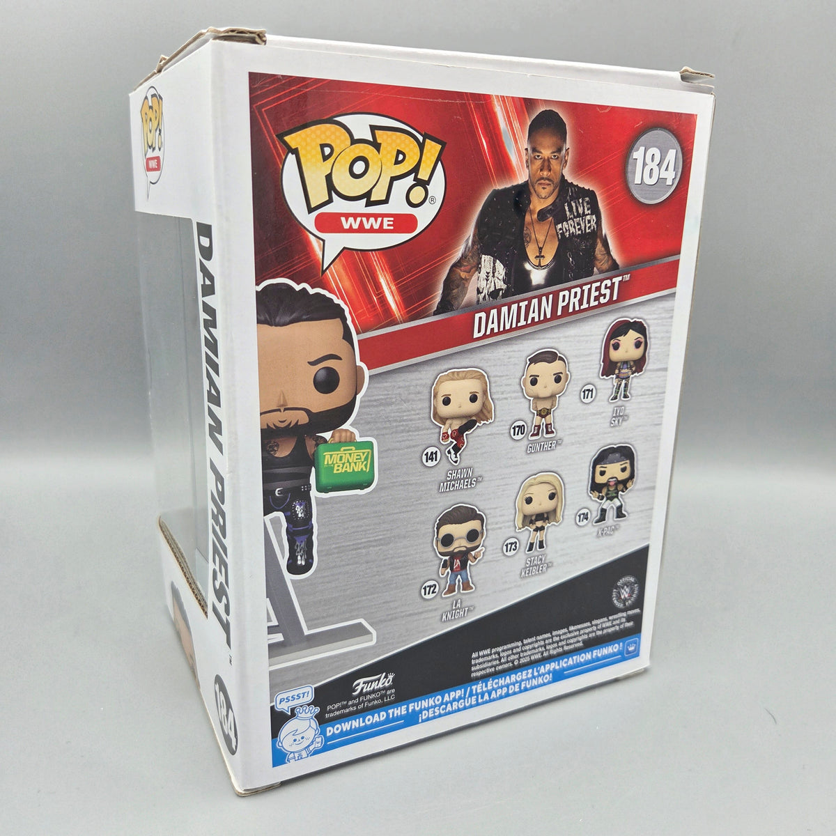 Funko Pop! Wrestling	#184 Damian Priest		WWE	Vinylfigur