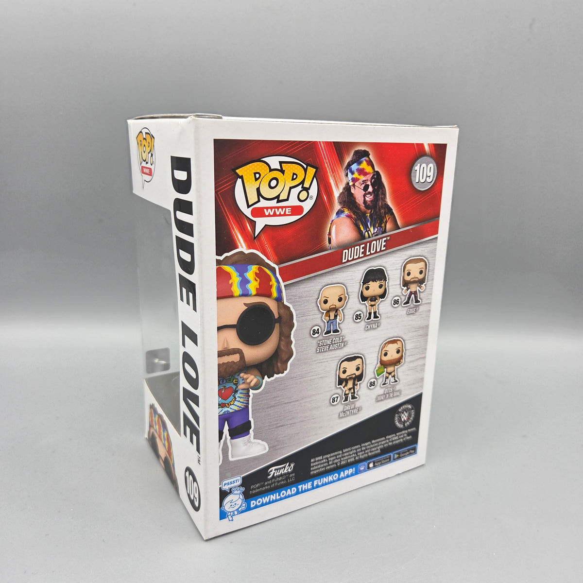 Funko Pop! Wrestling	#109 Dude Love		WWE	Vinylfigur