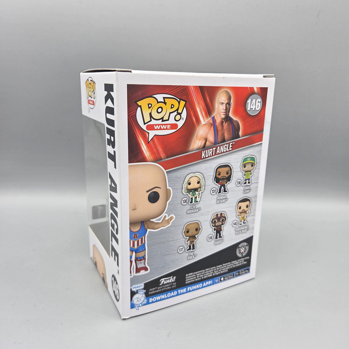 Funko Pop! Wrestling	#146 Kurt Angle		WWE	Vinylfigur
