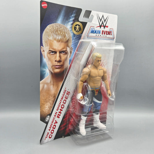 Mattel	#153 "The American Nightmare" Cody Rhodes	Main Event Series	WWE	Sammelfigur
