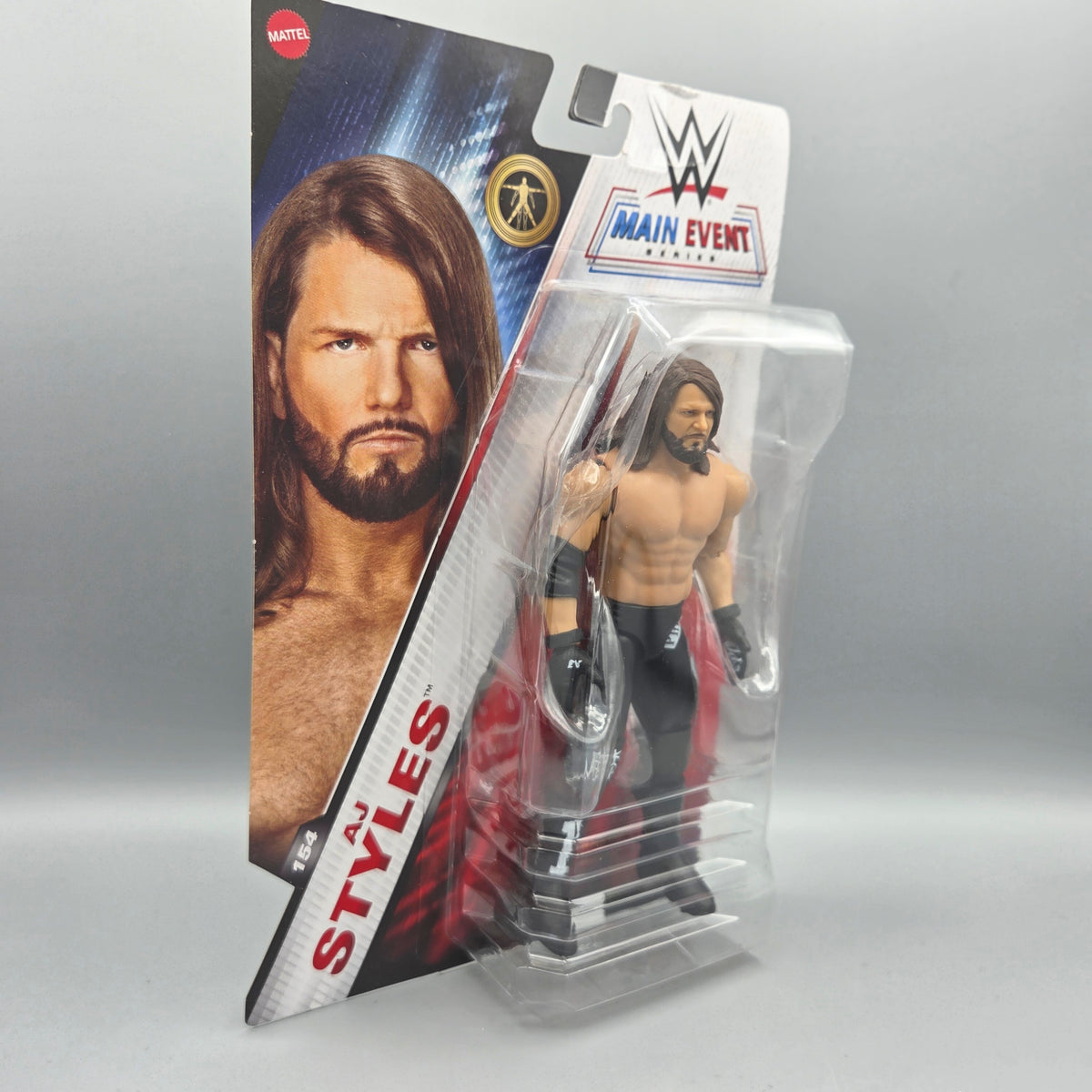 Mattel	#154 AJ Styles	Main Event Series	WWE	Sammelfigur