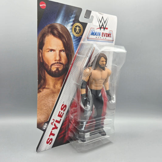 Mattel	#154 AJ Styles	Main Event Series	WWE	Sammelfigur