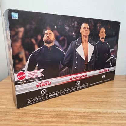Mattel	3 Figuren Set: Vinci, Gunther und Kaiser	Main Event Series	WWE	Imperium Box