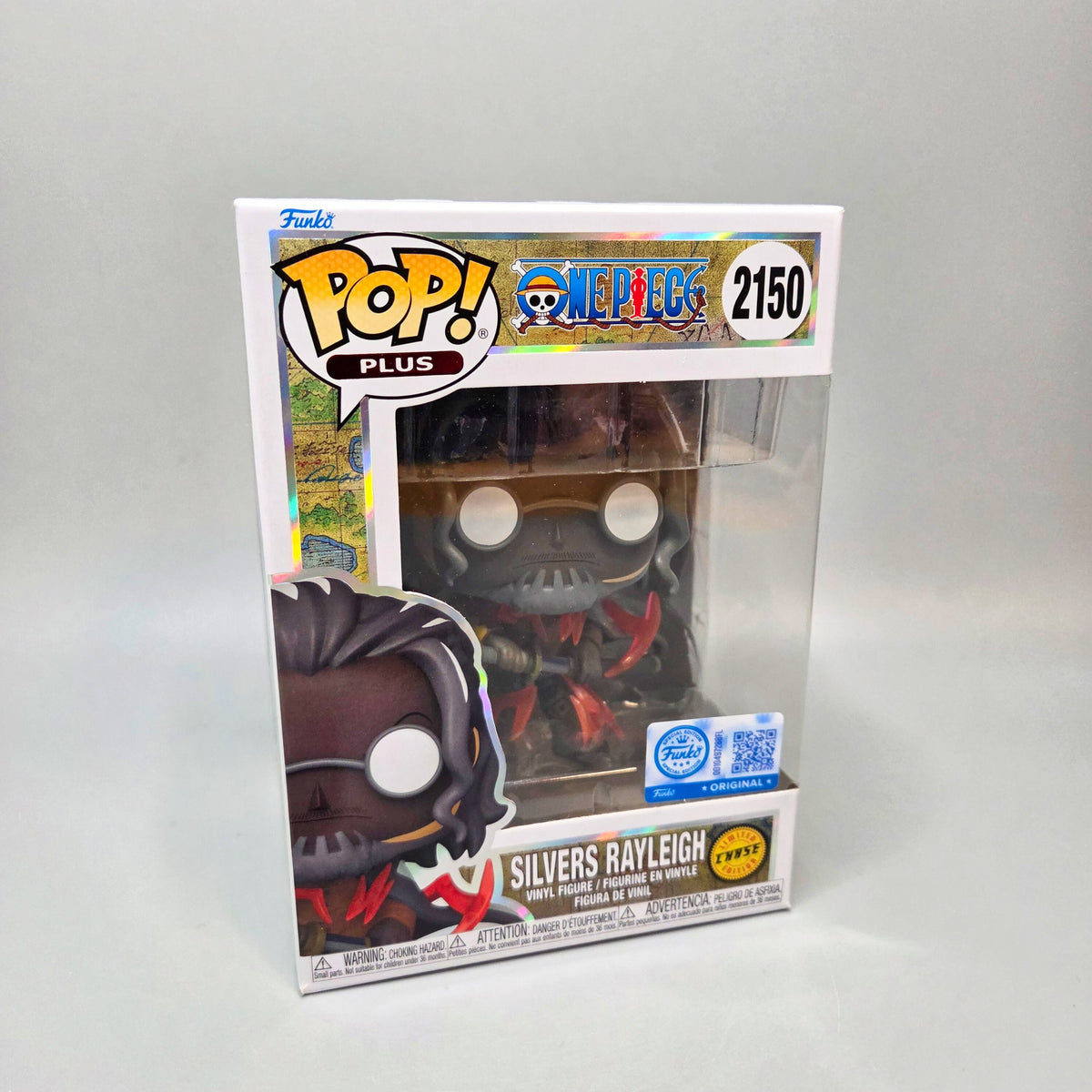 Funko Pop! One Piece	#2150 Silvers Rayleigh	Chase	Animation	Plus