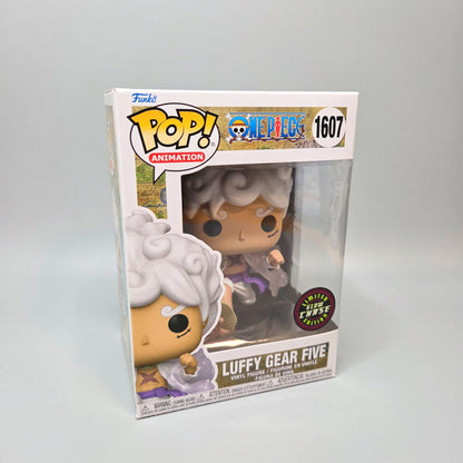 Funko Pop! One Piece	#1607 Luffy Gear Five	Glow Chase	Animation	Vinylfigur