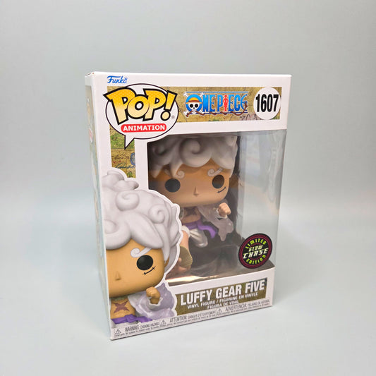 Funko Pop! One Piece	#1607 Luffy Gear Five	Glow Chase	Animation	Vinylfigur