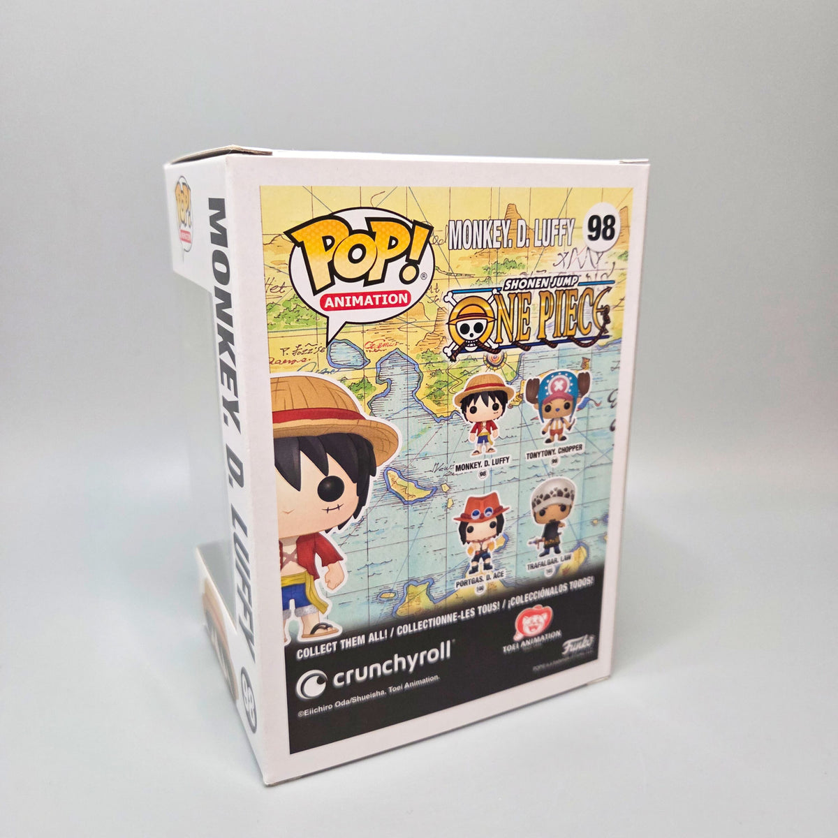 Funko Pop! One Piece	#98 Monkey D. Luffy		Animation	Vinylfigur