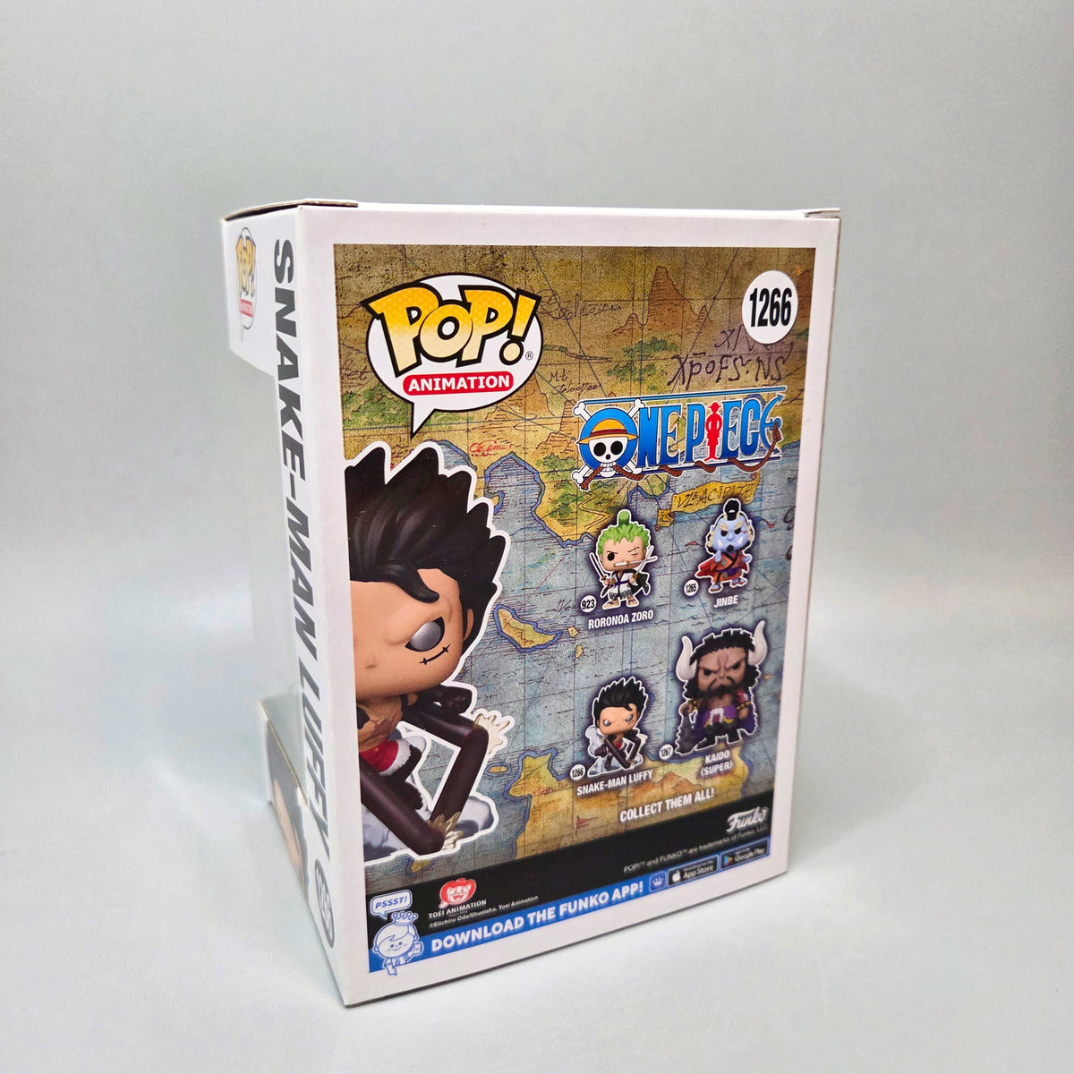 Funko Pop! One Piece	#1266 Snake-Man Luffy		Animation	Vinylfigur