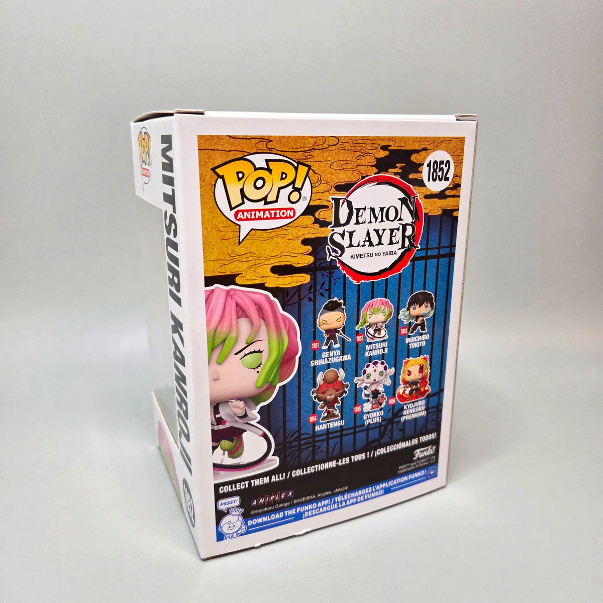 Funko Pop! Demon Slayer	#1852 Mitsuri Kanroji		Animation	Vinylfigur
