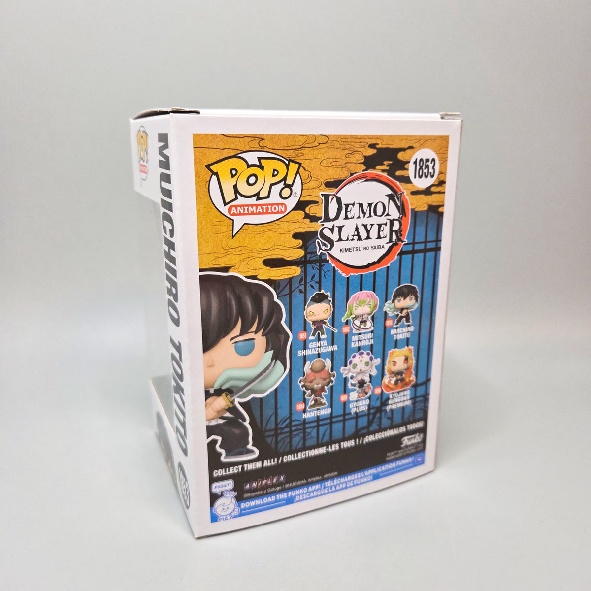 Funko Pop! Demon Slayer	#1853 Muichiro Tokito		Animation	Vinylfigur