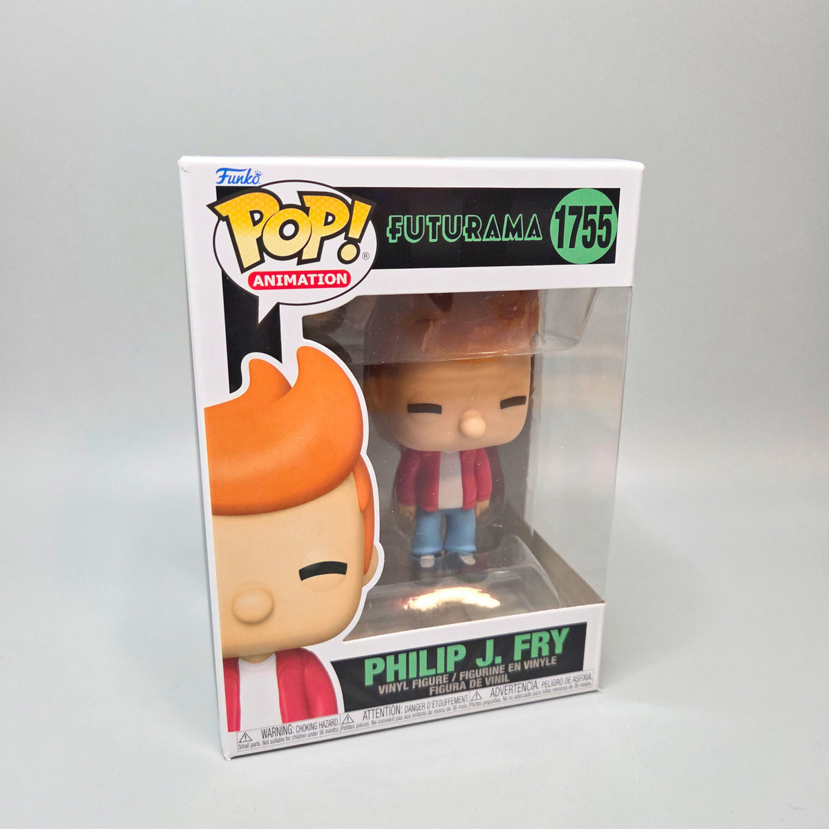 Funko Pop! Futurama	#1755 Philip J. Fry		Animation	Vinylfigur