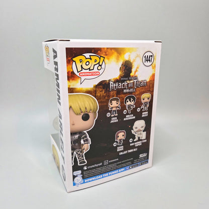 Funko Pop! Attack on Titan	#1447 Armin Arlelt	Chase	Animation	Vinylfigur
