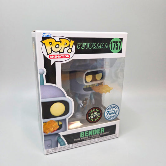 Funko Pop! Futurama	#1757 Bender	Glow Chase	Animation	Vinylfigur