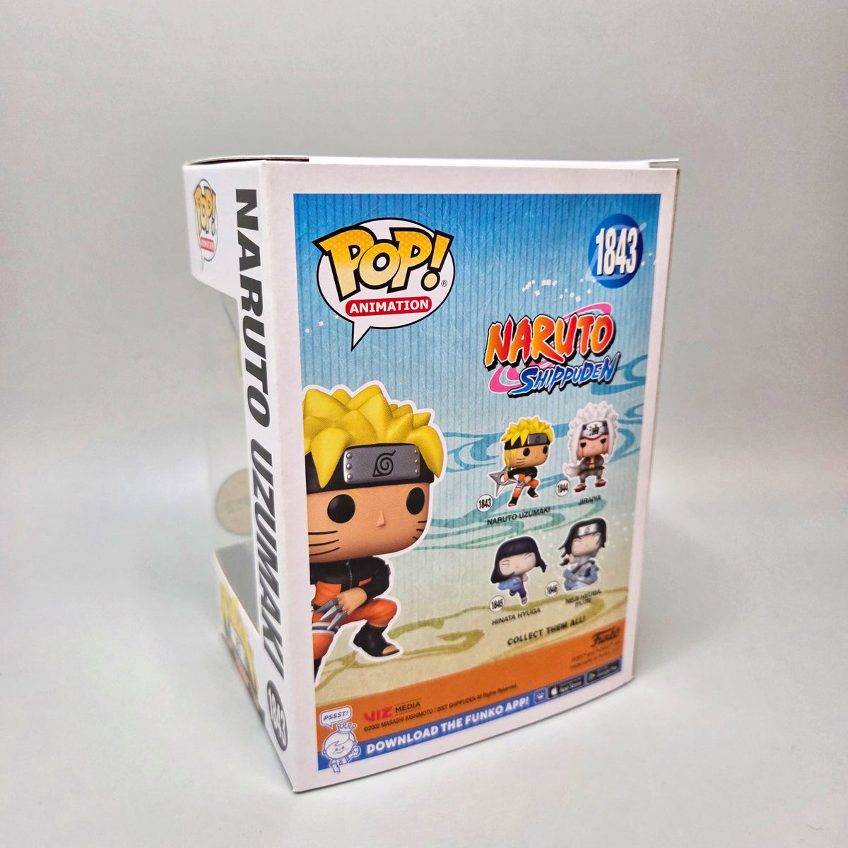 Funko Pop! Naruto Shippuden	#1843 Naruto Uzumaki	Chase	Animation	Vinylfigur