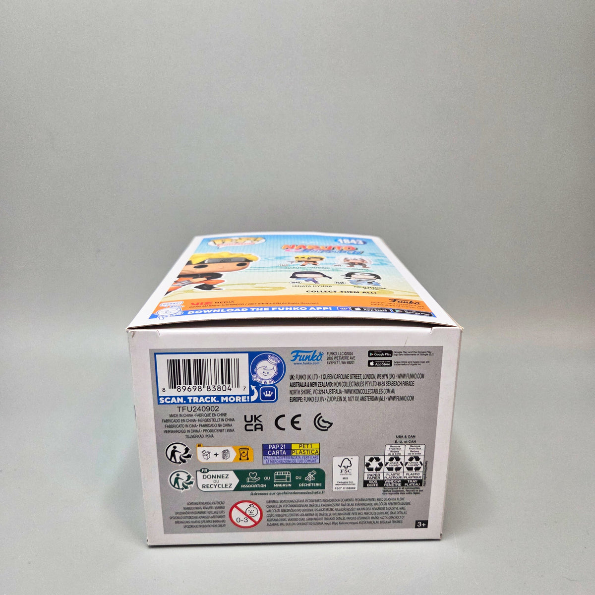 Funko Pop! Naruto Shippuden	#1843 Naruto Uzumaki	Chase	Animation	Vinylfigur