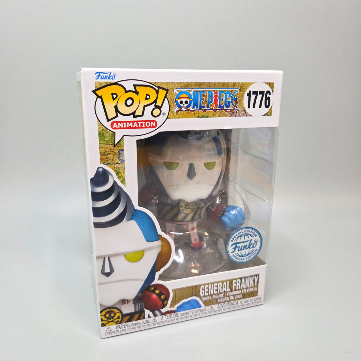 Funko Pop! One Piece	#1776 General Franky	Special Edition	Animation	Vinylfigur