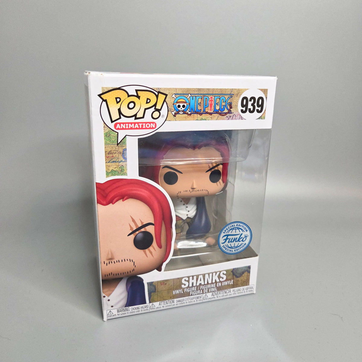 Funko Pop! One Piece	#939 Shanks	Special Edition	Animation	Vinylfigur