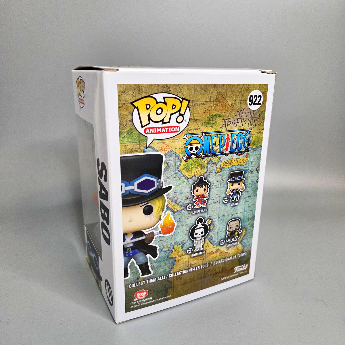 Funko Pop! One Piece	#922 Sabo		Animation	Vinylfigur