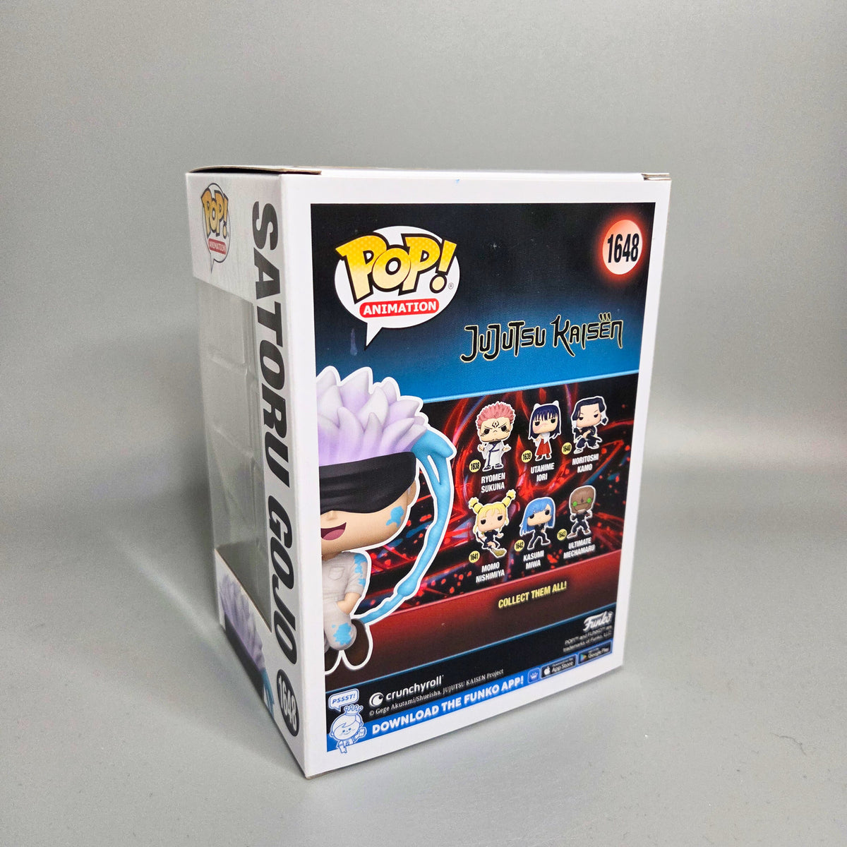 Funko Pop! Jujutsu Kaisen	#1648 Satoru Gojo	Special Edition	Animation	Vinylfigur