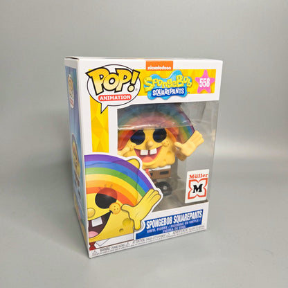 Funko Pop! Spongebob Squarepants	#558 Spongebob Schwammkopf (Rainbow)	Exclusive	Animation	Vinylfigur