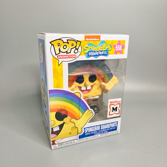 Funko Pop! Spongebob Squarepants	#558 Spongebob Schwammkopf (Rainbow)	Exclusive	Animation	Vinylfigur