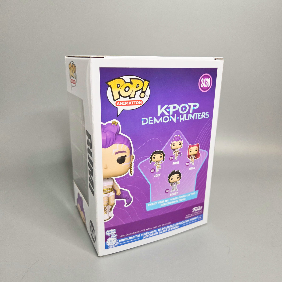Funko Pop! Kpop Demon Hunters	#2430 Rumi		Animation	Vinylfigur