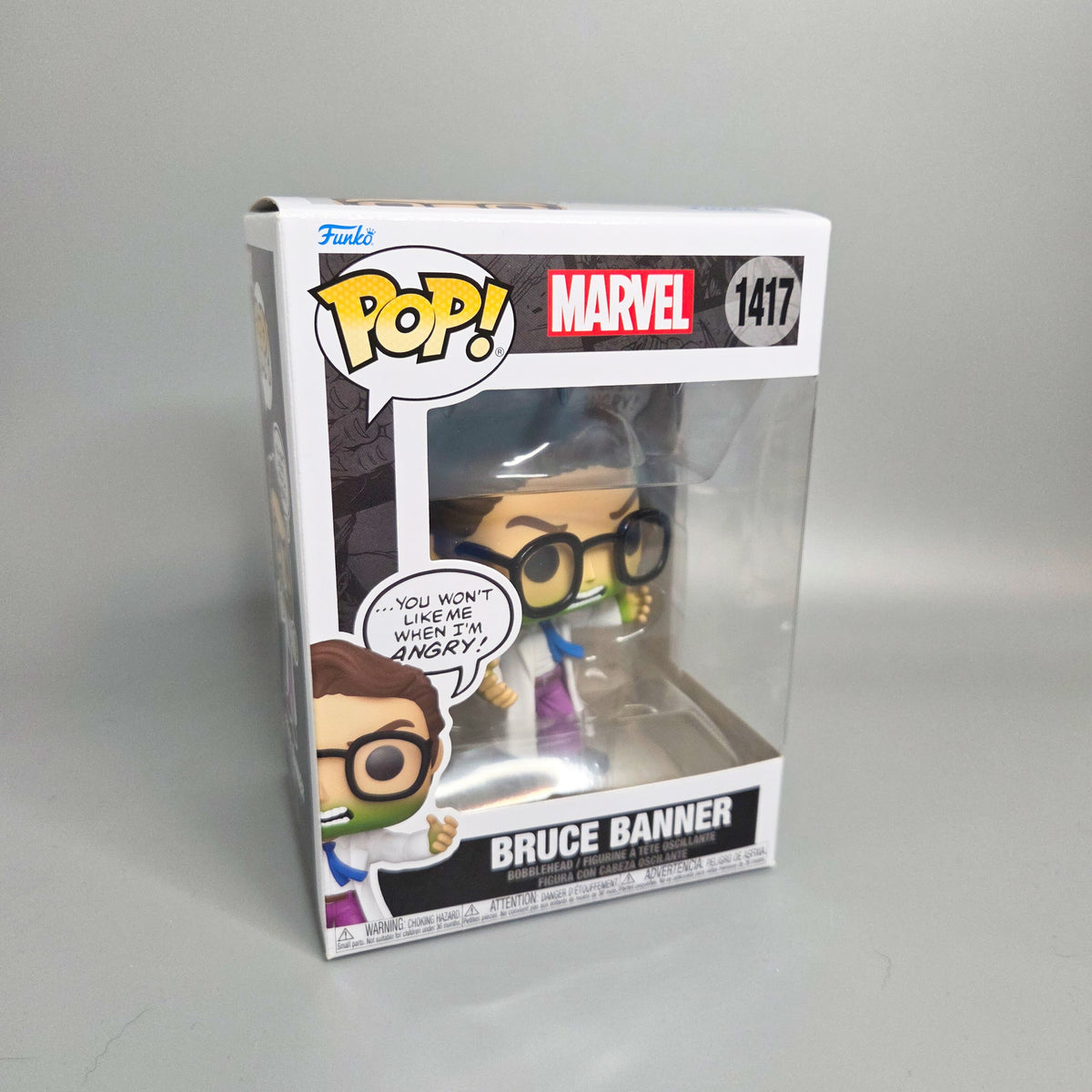 Funko Pop! #1417 Bruce Banner		Marvel	Vinylfigur