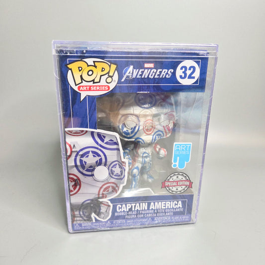 Funko Pop! Avengers	#32 Captain America	Special Edition	Marvel	im Hard Stack