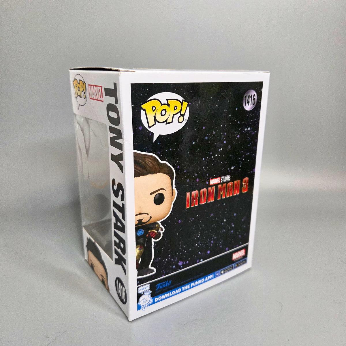 Funko Pop! The Infinity Saga	#1416 Tony Stark	Glows in the Dark	Marvel	Vinylfigur
