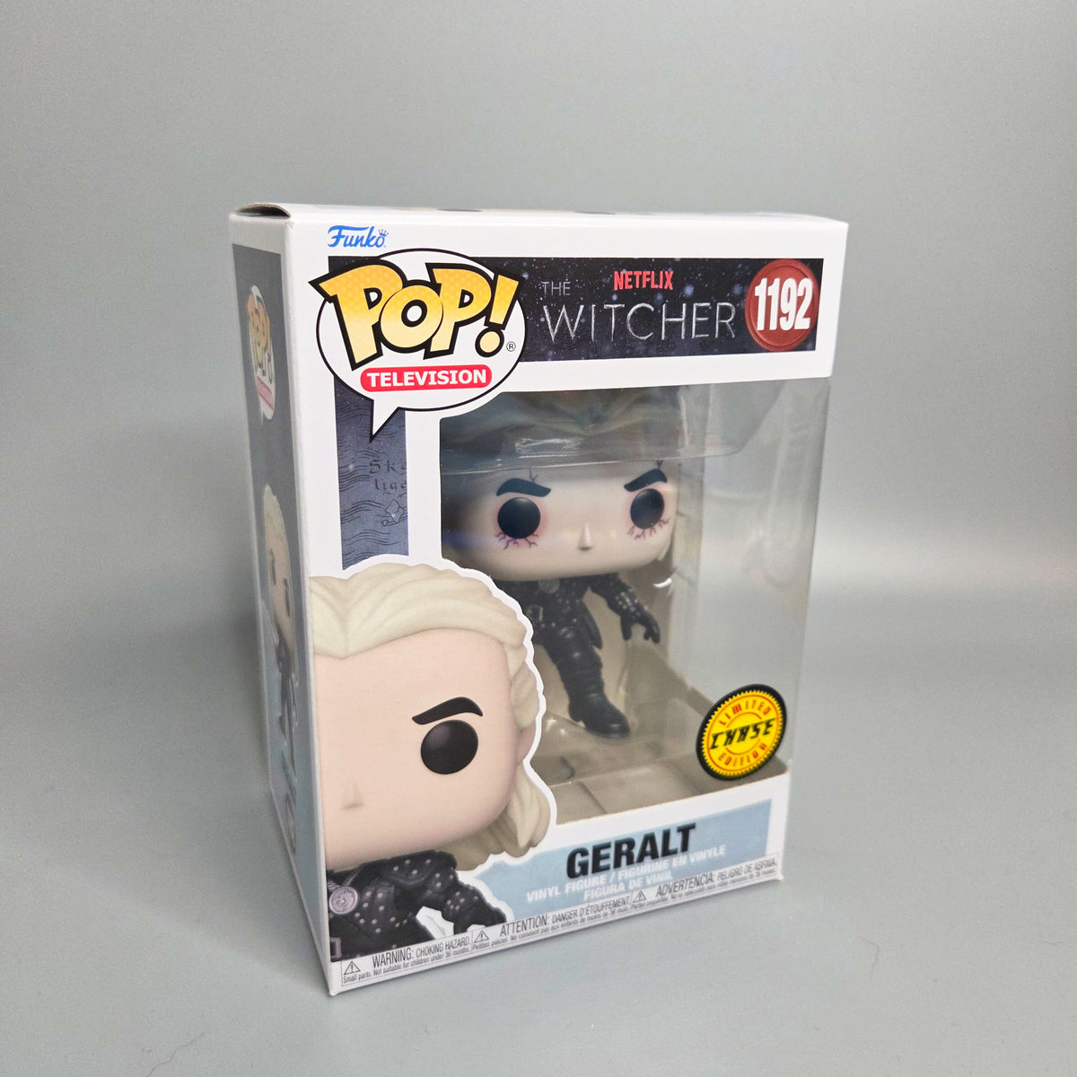 Funko Pop! Netflix - The Witcher	#1192 Geralt	Chase	Television	Vinylfigur