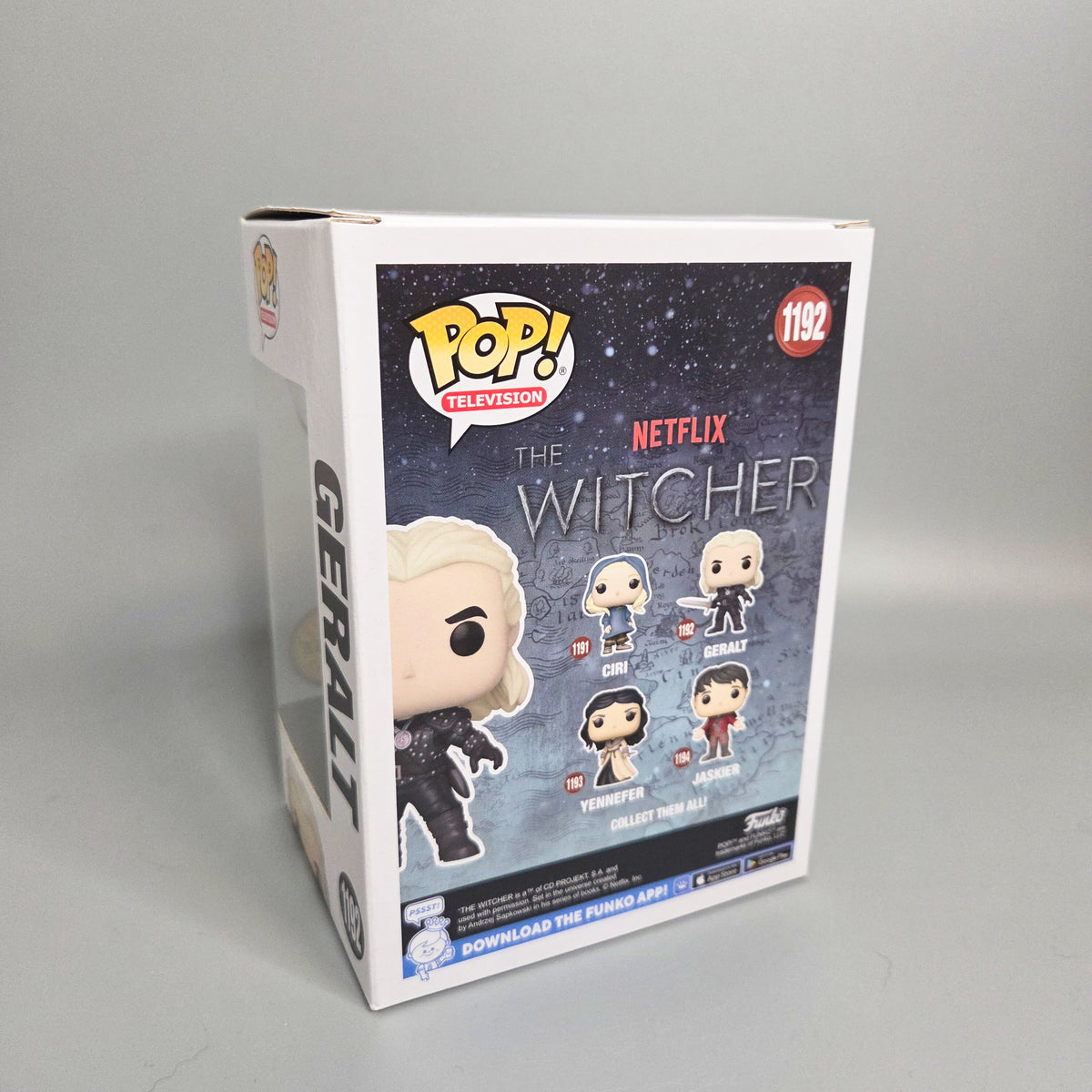 Funko Pop! Netflix - The Witcher	#1192 Geralt	Chase	Television	Vinylfigur