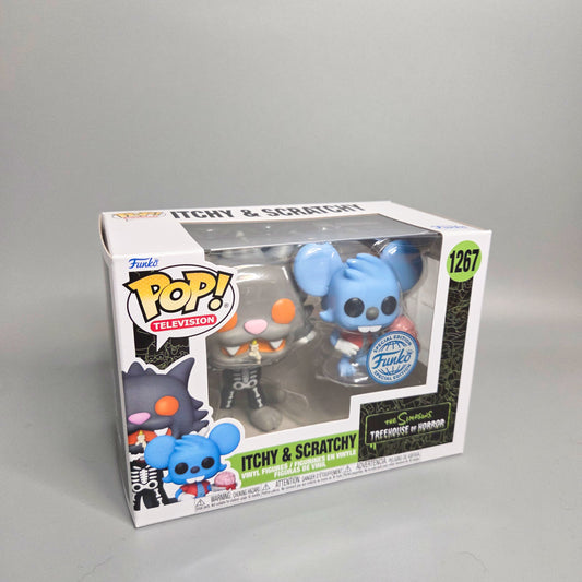 Funko Pop! The Simpsons	#1267 Itchy & Scatchy	Special Edition	Television	Vinylfigur