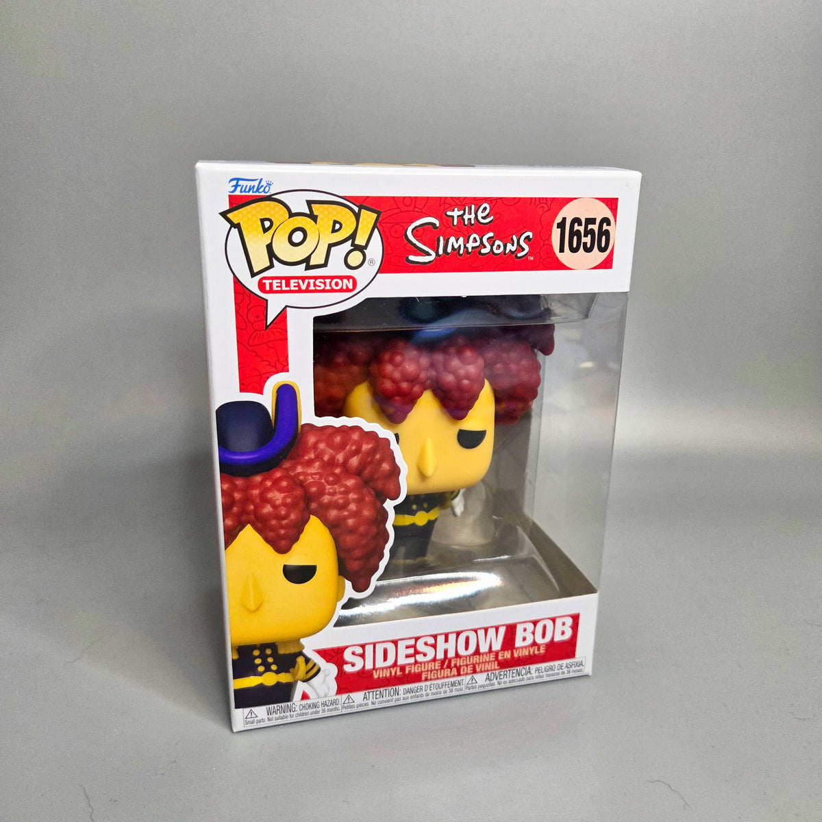 Funko Pop! The Simpsons	#1656 Sideshow Bob		Television	Vinylfigur