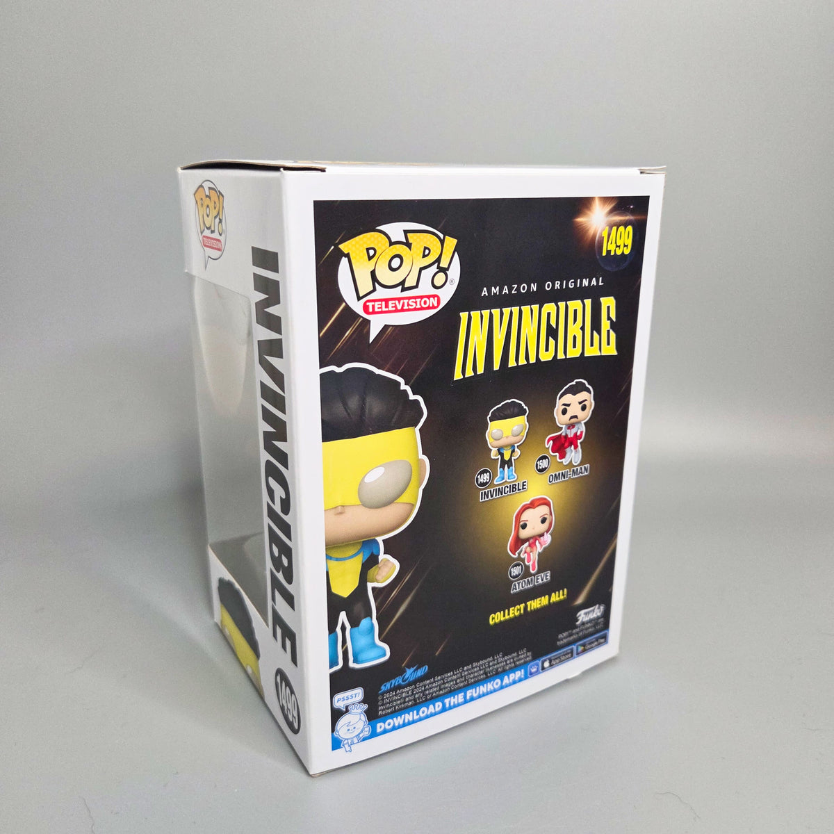 Funko Pop! Invincible	#1499 Invincible		Television	Vinylfigur