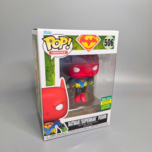 Funko Pop! #506 Batman/Superman Fusion	2024 Summer Convention	Heroes	Vinylfigur