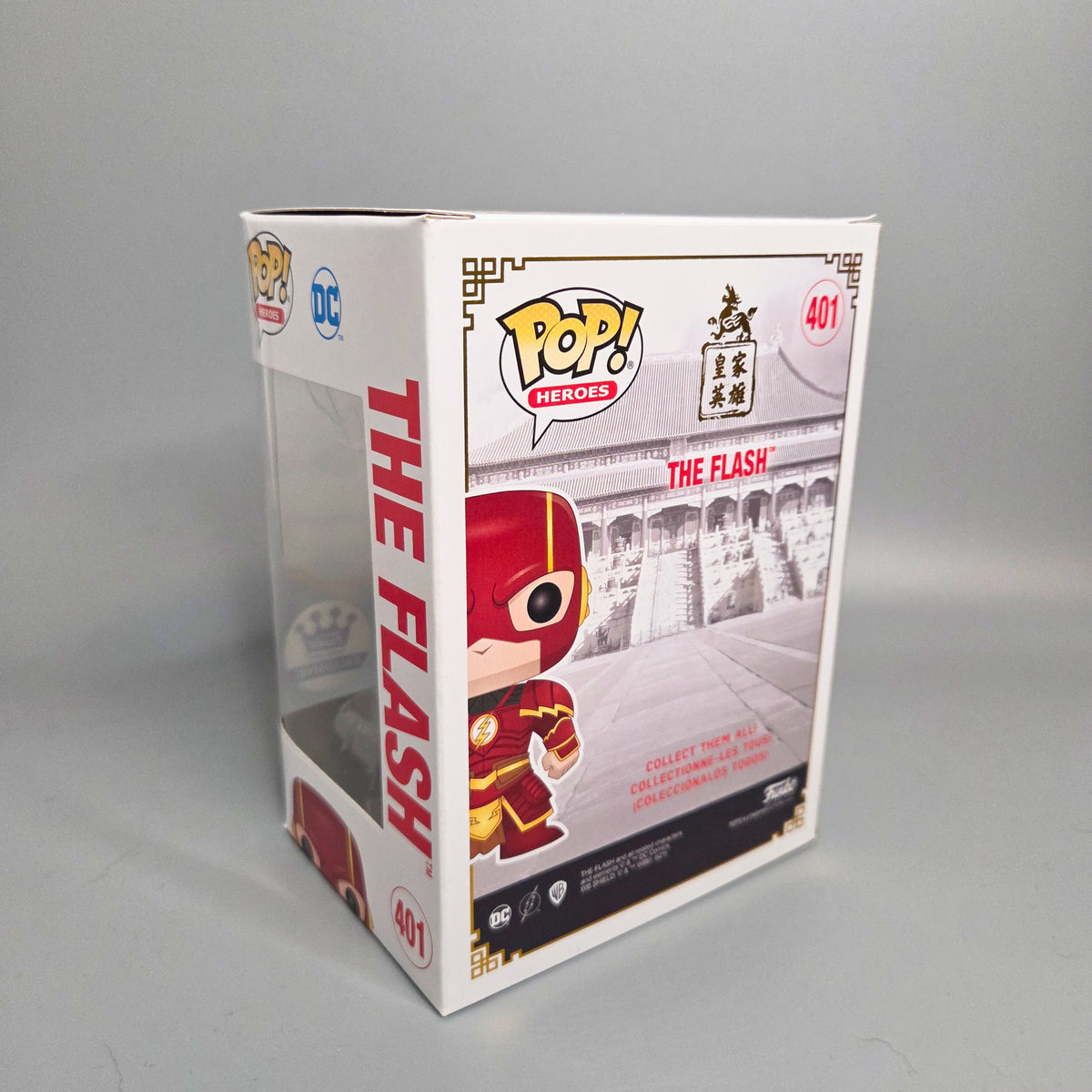 Funko Pop! DC	#401 The Flash	Exclusive	Heroes	Vinylfigur